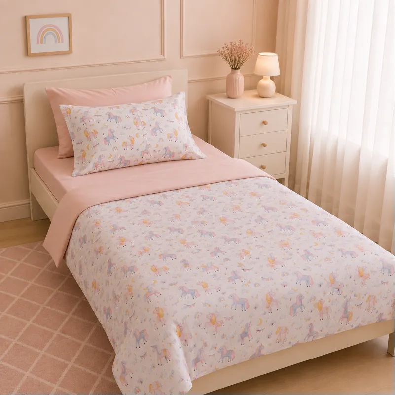 Підковдра Сатин Kids Time 22-1421 Unicorn meanness - 1
