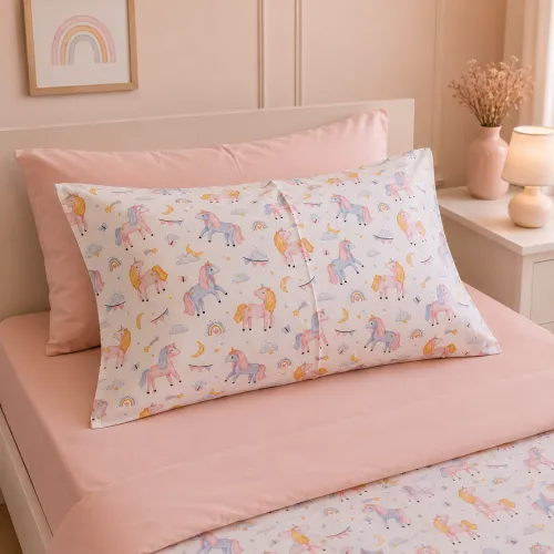 Наволочка Сатин Kids Time 22-1421 Unicorn meanness - 4