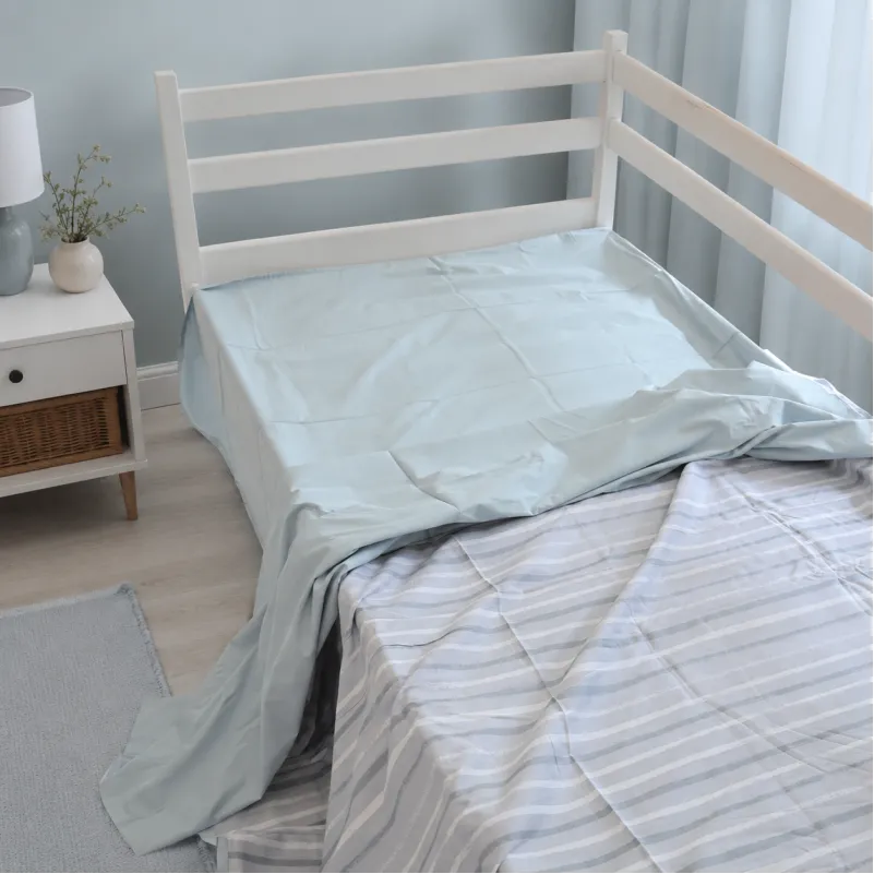 Комплект постільної білизни Сатин JUNIOR 22-1430 Refined Lines Фото - 7