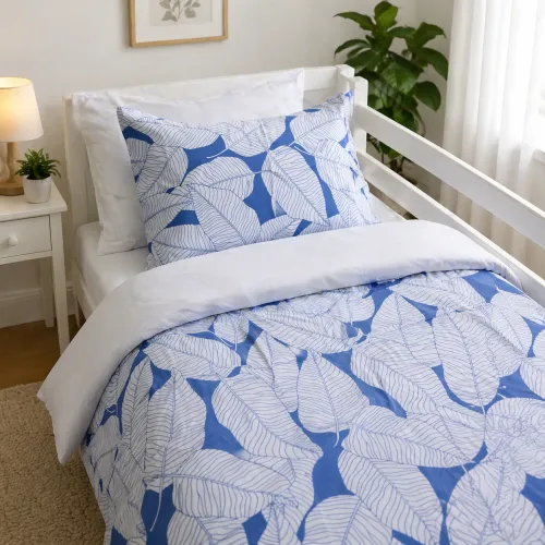 Комплект постельного белья Сатин JUNIOR 22-1433 Whispering Leaves