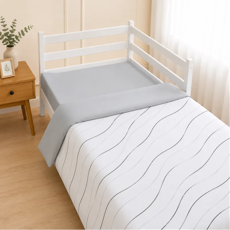 Комплект постельного белья Сатин TEENAGER 22-1436 Gray Line Фото - 7