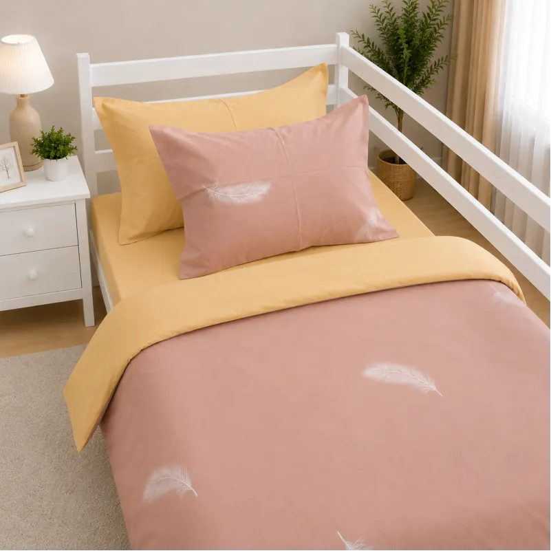 Комплект постельного белья Сатин TEENAGER 22-1454 Silk Feather creamy Фото - 7