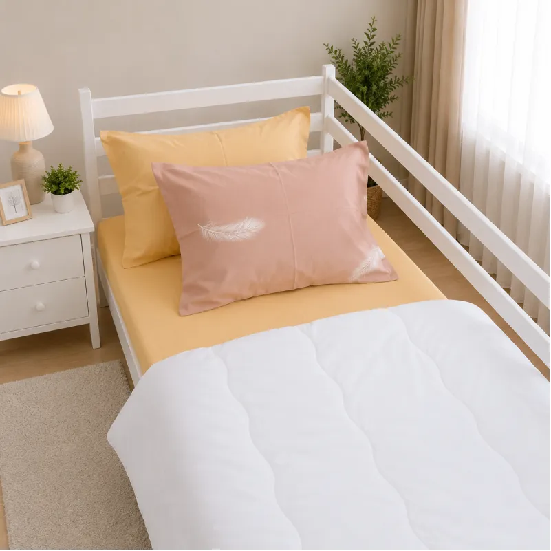 Комплект постельного белья Сатин TEENAGER 22-1454 Silk Feather creamy - 4