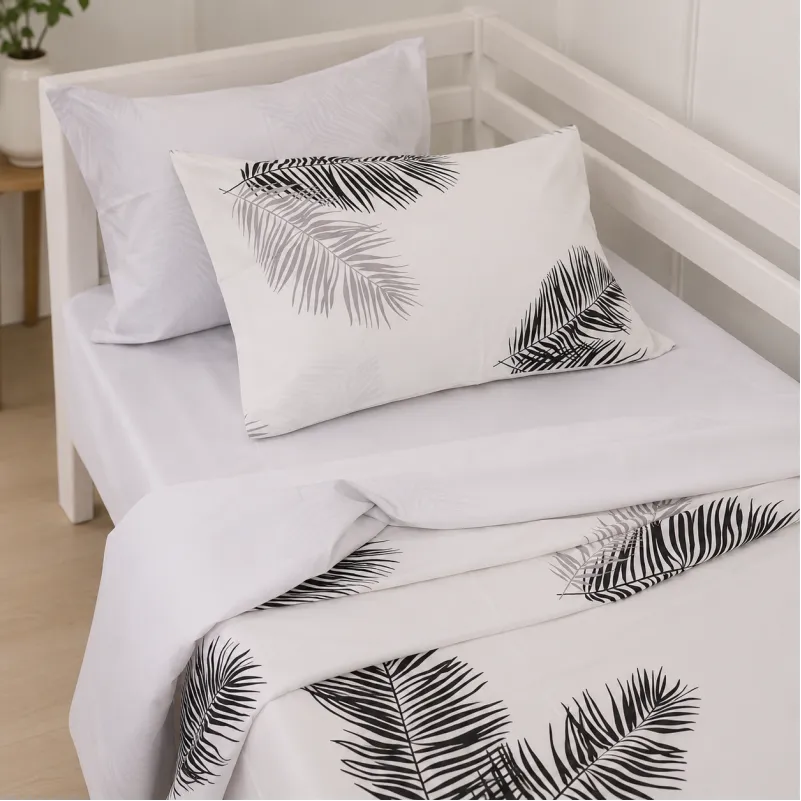 Комплект постільної білизни Сатин TEENAGER 22-1458 Feather Luxe white Фото - 7