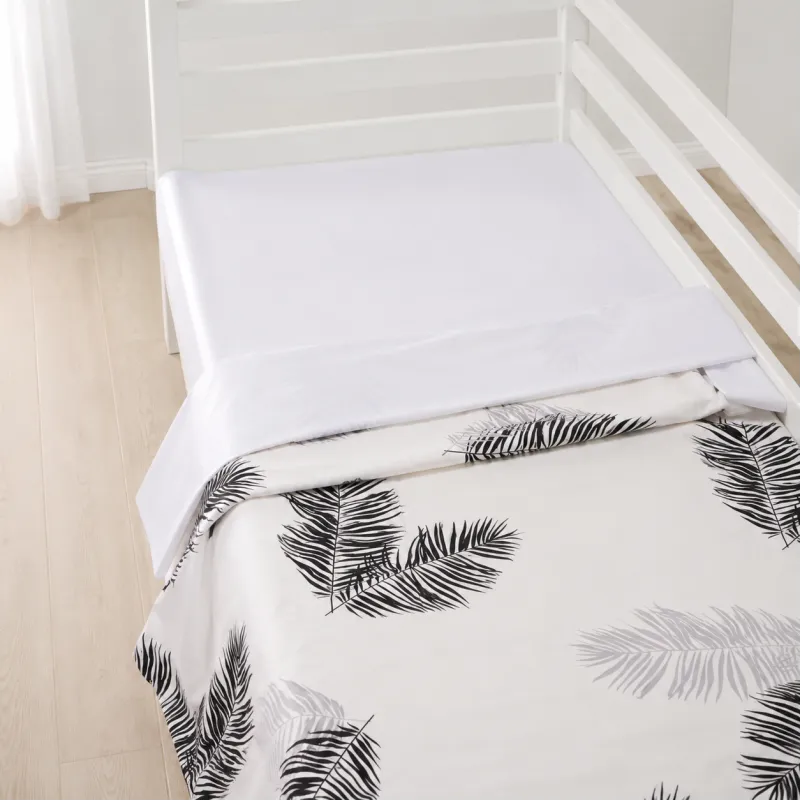Комплект постільної білизни Сатин TEENAGER 22-1458 Feather Luxe white Фото - 8
