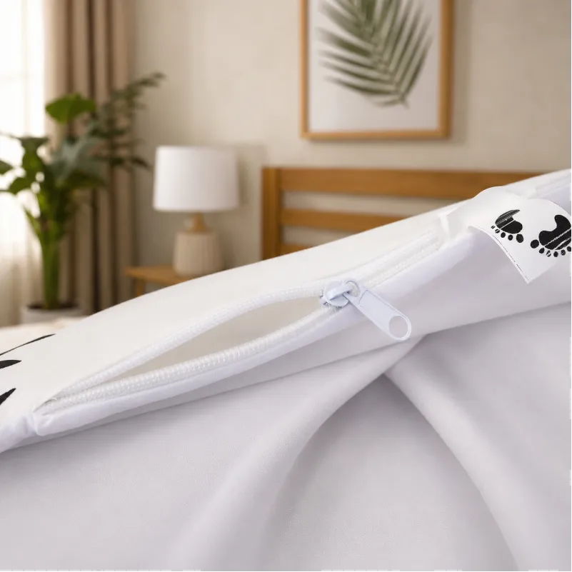 Комплект постільної білизни Сатин TEENAGER 22-1458 Feather Luxe white Фото - 9