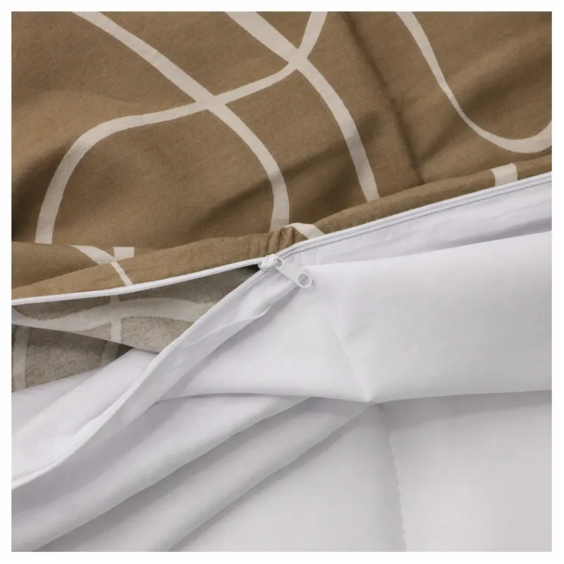 Комплект постельного белья Сатин TEENAGER 22-1459 Minimal Lines beige - 7
