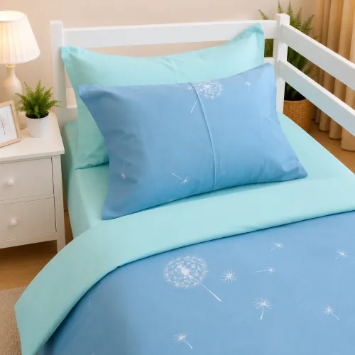 Комплект постільної білизни Сатин TEENAGER 22-1463 Dandeline blue - 5