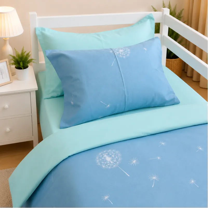Комплект постільної білизни Сатин TEENAGER 22-1463 Dandeline blue - 4