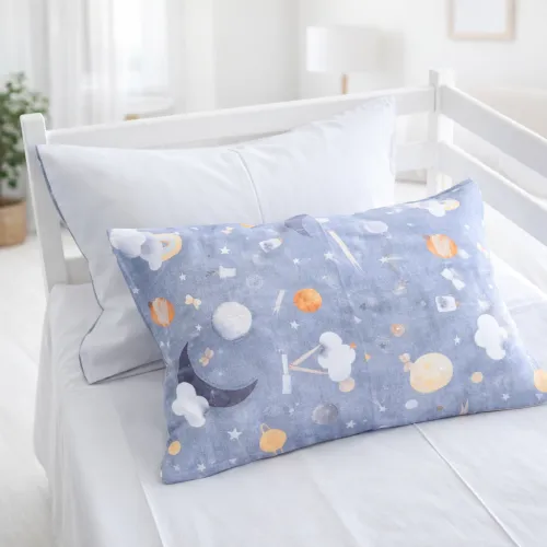 Комплект постельного белья Сатин JUNIOR 22-1468 Dreamy Sky - 4