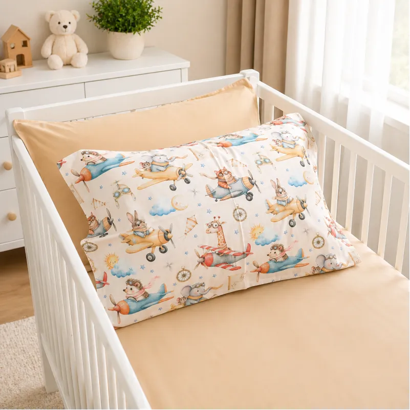 Комплект постельного белья Сатин JUNIOR 22-1473 Flying Friends - 3