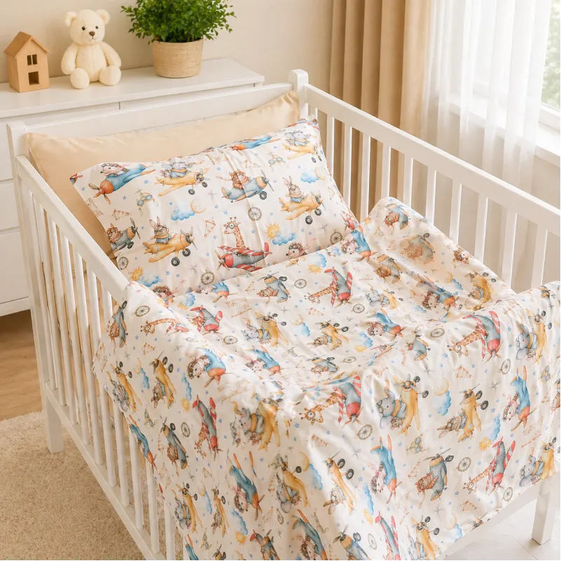 Комплект постельного белья Сатин JUNIOR 22-1473 Flying Friends