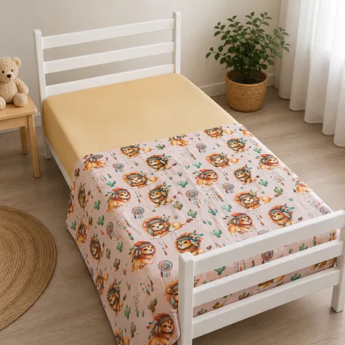 Підковдра Сатин 22-1474 Boho Little Lion - 1