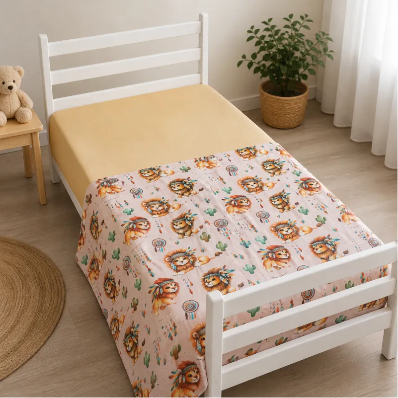 Комплект постельного белья  Сатин TEENAGER 22-1474 Boho Little Lion - 8