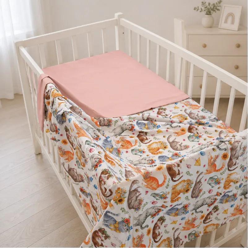 Комплект постільної білизни Сатин TEENAGER 22-1475 Kitty Blossom - 4