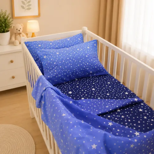 Комплект постельного белья Ranforce Elite BABY 17-0432 Milky Way - 1