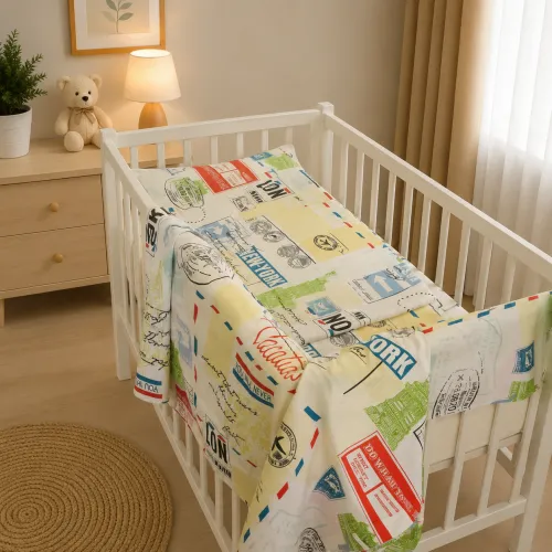 Комплект постельного белья Бязь BABY 17-0592 New-York - 5