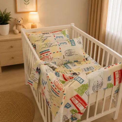 Комплект постельного белья Ranforce Elite BABY 17-0592 New-York - 1