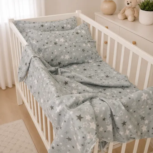 Комплект постельного белья Ranforce Elite BABY 17-0660 Gray sky - 1