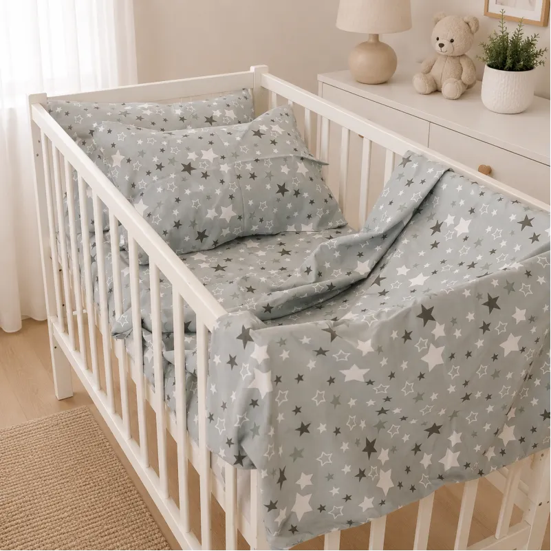 Комплект постельного белья Ranforce Elite LITTLE KIDS 17-0660 Gray sky