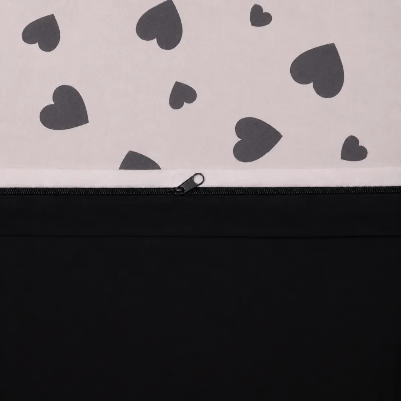 Комплект постільної білизни Ranforce Elite BABY 17-0669 Black and White Love Фото - 8