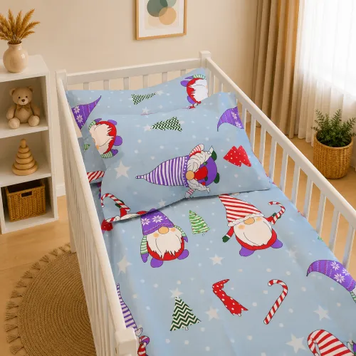 Комплект постельного белья Бязь BABY 17-0683 Holly Jolly - 5