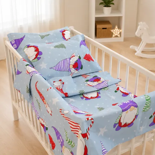 Комплект постельного белья Бязь BABY 17-0683 Holly Jolly - 1