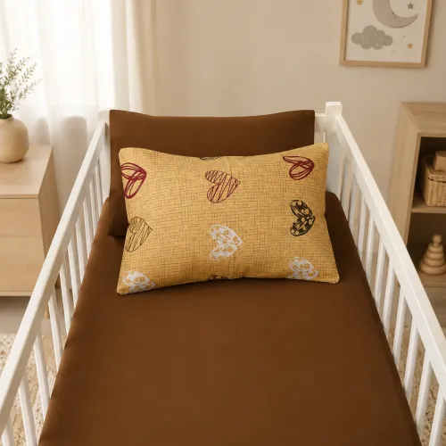 Комплект постельного белья Ranforce Elite LITTLE KIDS 17-0705 Toffee Hearts - 5