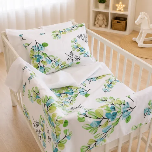 Комплект постельного белья Ranforce Elite BABY 17-0707 Spring Branches - 1