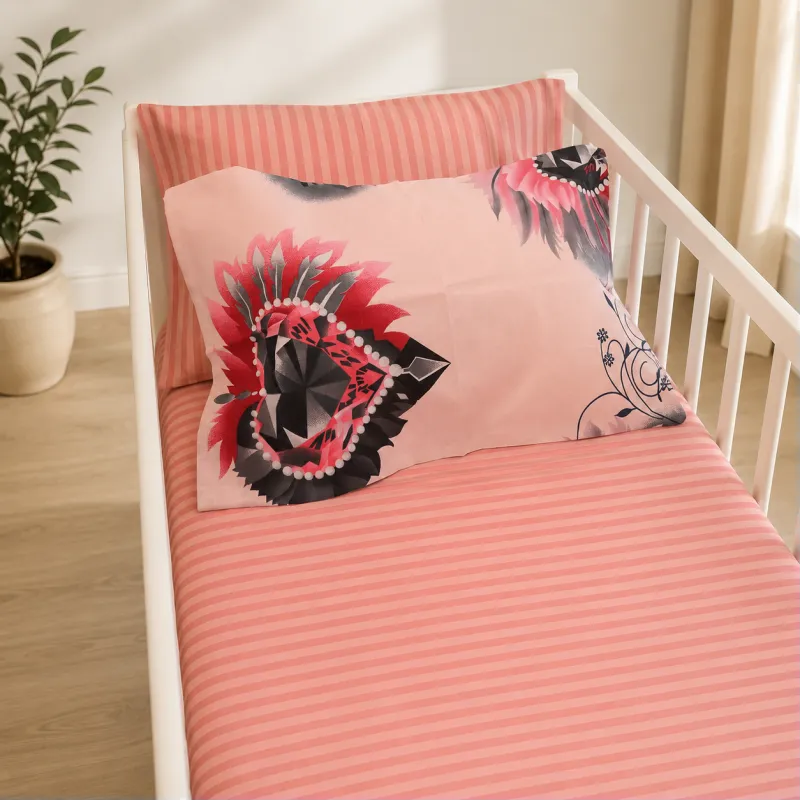 Комплект постельного белья Ranforce Elite LITTLE KIDS 17-0724 Diamond Hearts - 4