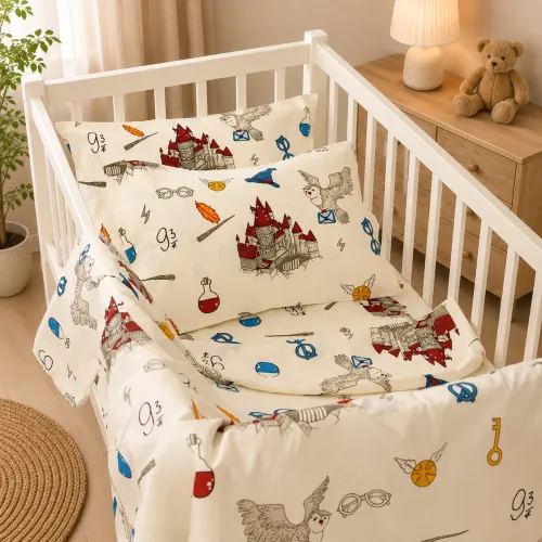 Комплект постельного белья Бязь BABY 17-0725 Гарри Поттер - 1
