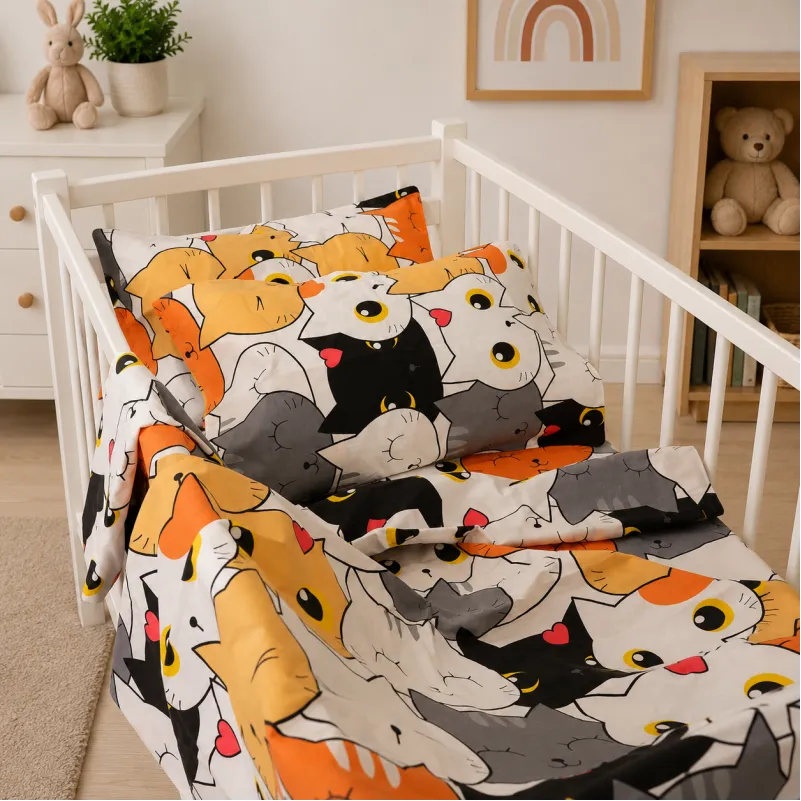 Комплект постельного белья Ranforce Elite LITTLE KIDS 17-0769 Funny Cat - 4