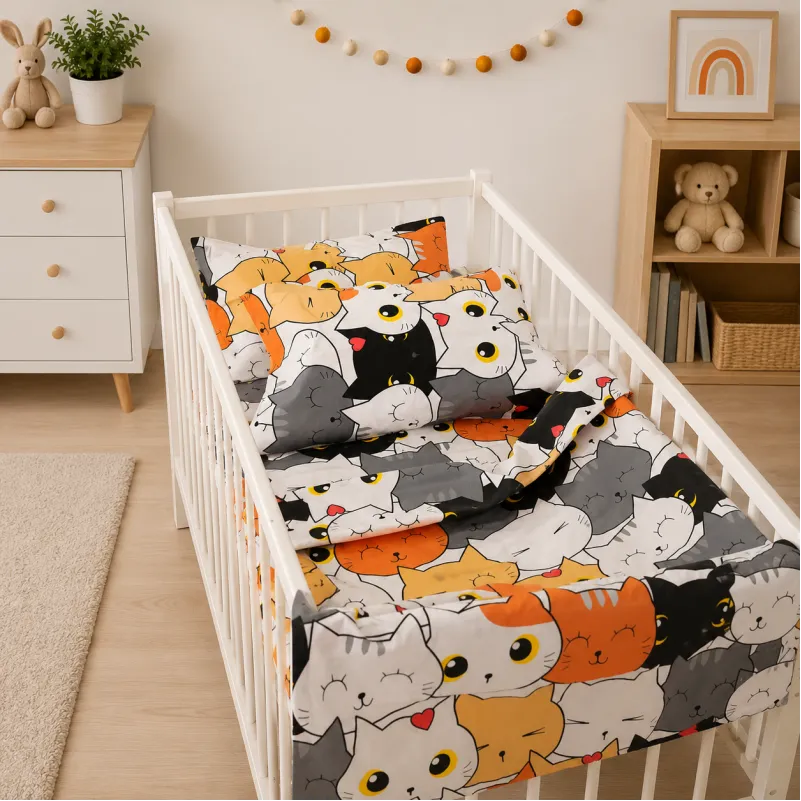 Комплект постельного белья Ranforce Elite LITTLE KIDS 17-0769 Funny Cat