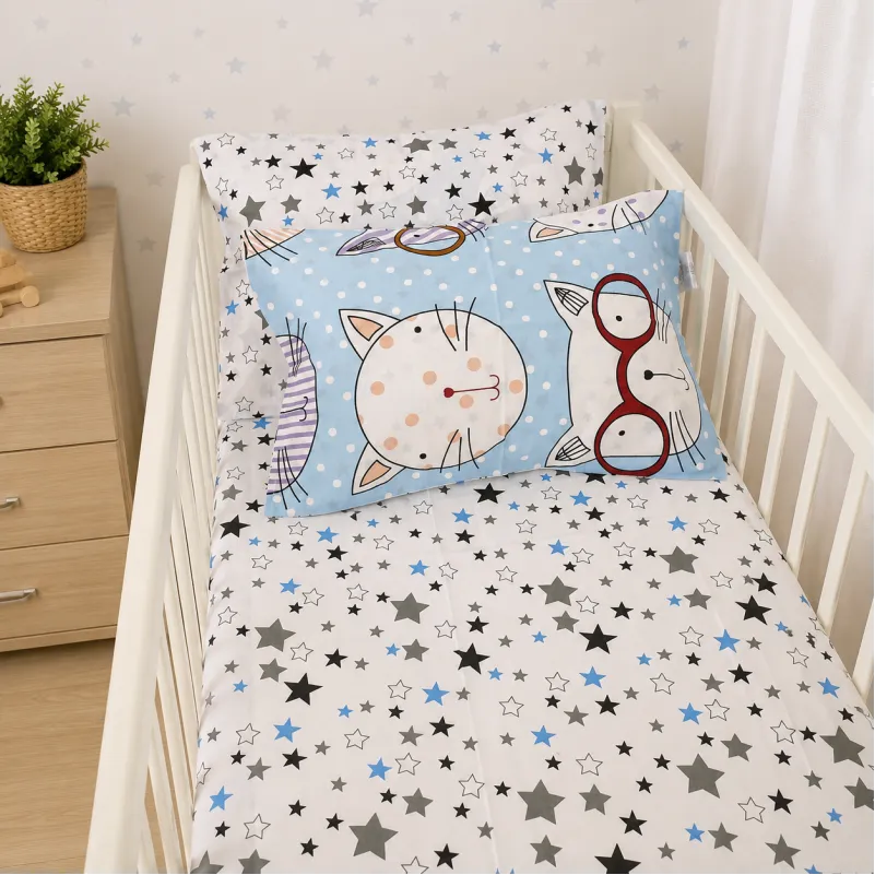 Комплект постельного белья Ranforce Elite LITTLE KIDS 17-0785 Funny cats Фото - 6