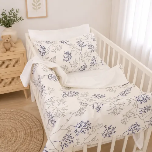 Комплект постельного белья Ranforce Elite BABY 17-0812 Twigs of Spring - 1