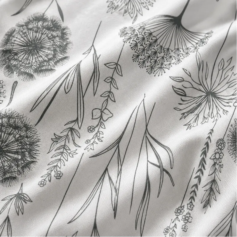 Комплект постільної білизни Бязь BABY 17-0827 Dandelion meadow Фото - 8