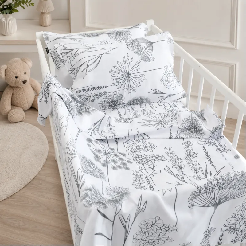 Комплект постільної білизни Бязь BABY 17-0827 Dandelion meadow