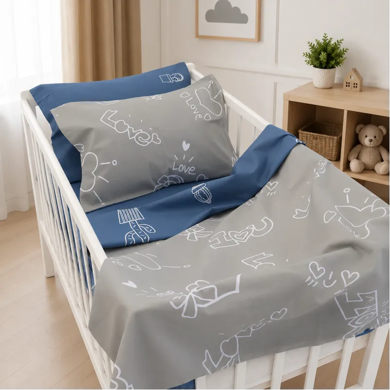 Комплект постільної білизни Ranforce Elite LITTLE KIDS 17-0844 Love Notes