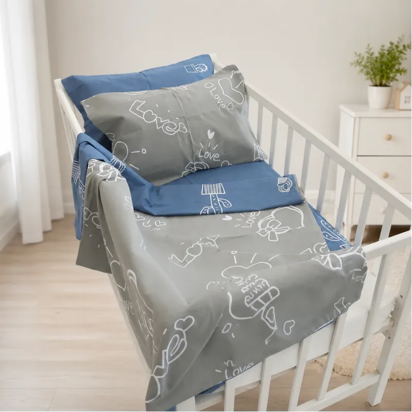 Комплект постільної білизни Ranforce Elite BABY 17-0844 Love Notes
