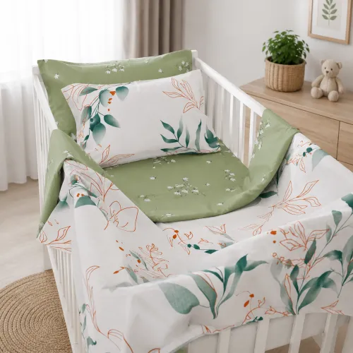 Комплект постельного белья Ranforce Elite BABY 17-0845 Pastel Garden - 1