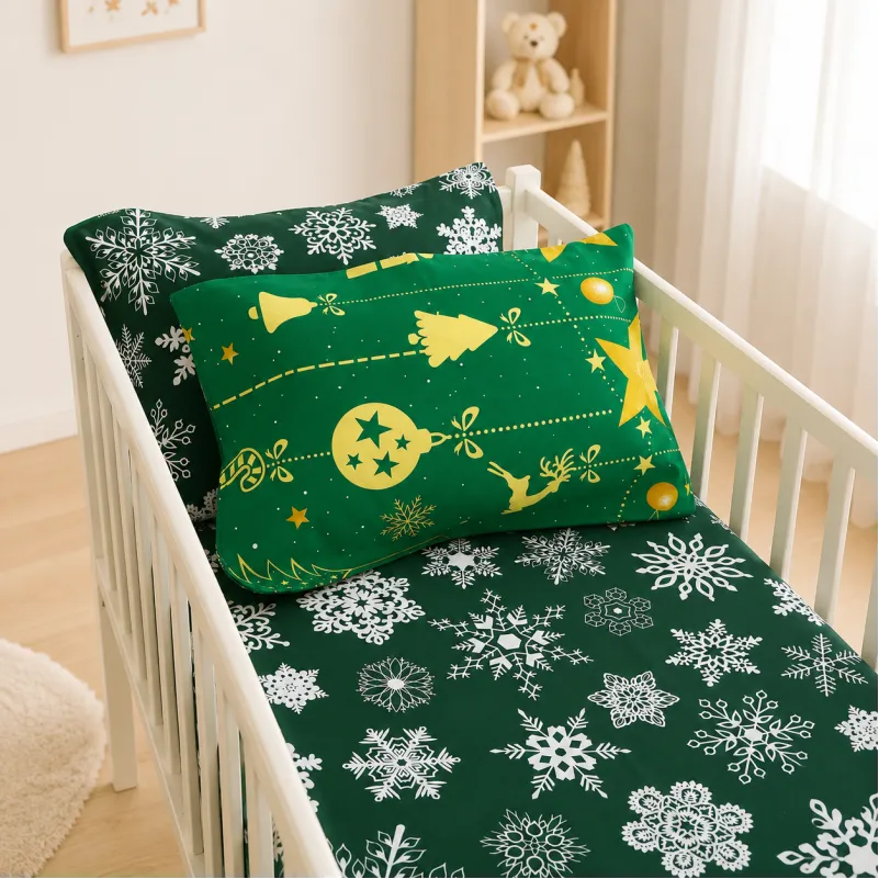 Комплект постільної білизни Бязь BABY 17-0876 Emerald Magic - 4
