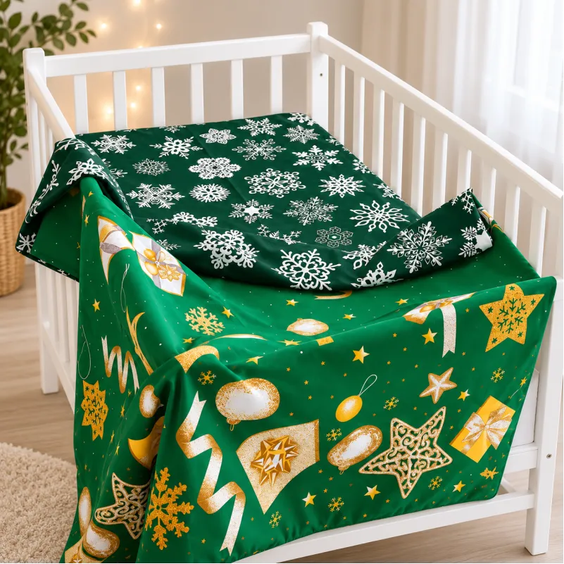 Комплект постільної білизни Бязь BABY 17-0876 Emerald Magic Фото - 6