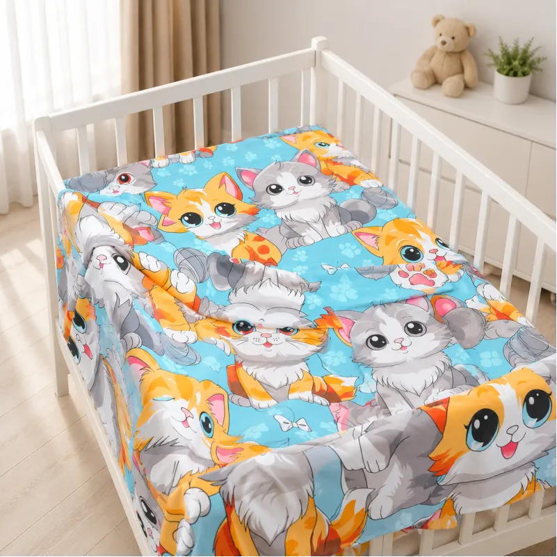 Комплект постільної білизни Бязь BABY 17-0969 Dapper Cats Фото - 6