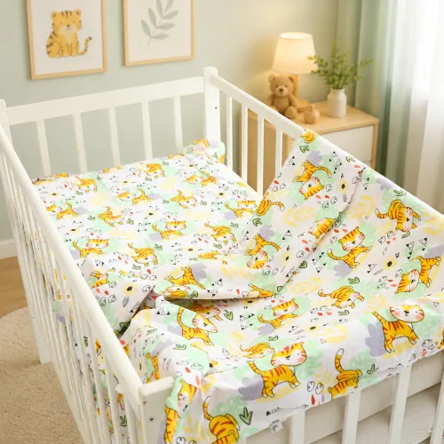 Комплект постільної білизни Ranforce Elite LITTLE KIDS 17-0971 Kittens in Nature - 5