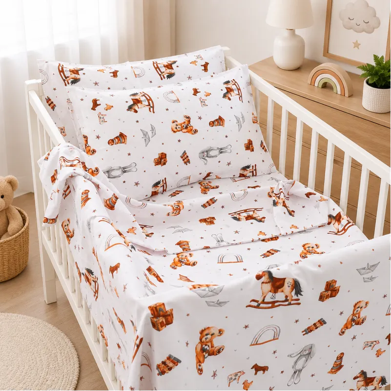 Комплект постельного белья Ranforce Elite BABY 17-0972 Little Stories