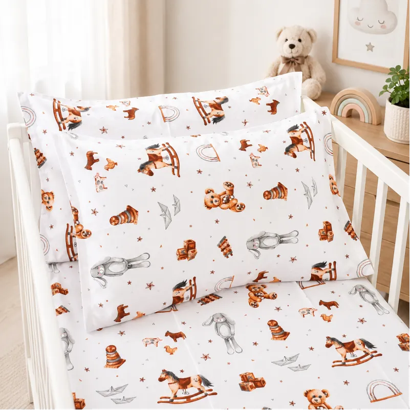 Комплект постельного белья Ranforce Elite BABY 17-0972 Little Stories - 4