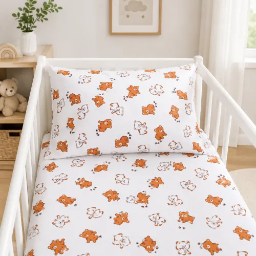 Комплект постільної білизни Ranforce Elite BABY 17-0973 Sweet Teddy - 5