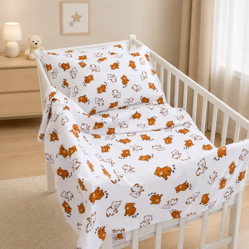 Комплект постільної білизни Ranforce Elite BABY 17-0973 Sweet Teddy - 1