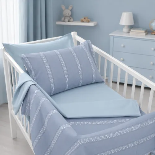 Комплект постельного белья Сатин BABY 22-1378 Silver Vine - 1