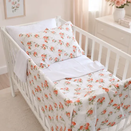Комплект постельного белья Сатин BABY 22-1399 Flower Fantasy - 1